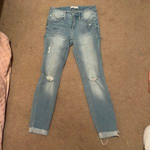 Rip jeans from LC Lauren Conrad